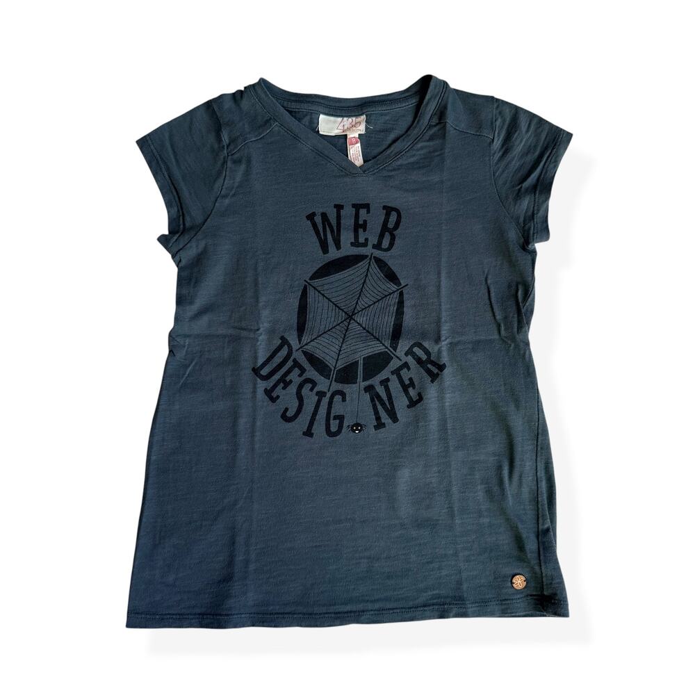 Matilda Jane Web Designer Tee Fall Halloween Spider Girls 8